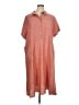 D&Co. Orange Casual Dress Size 1X - photo 1