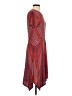 BCBGMAXAZRIA Argyle Red Casual Dress Size S - photo 4