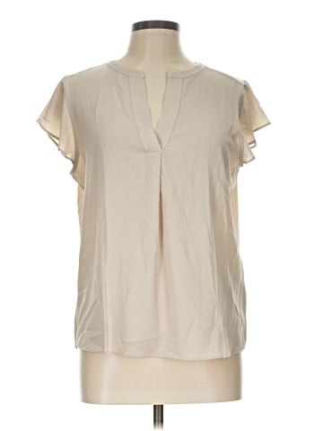 Calvin Klein Short Sleeve Blouse (view 1)