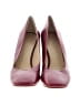 M. Gemi 100% Leather Color Block Burgundy Heels Size EU 37 1/2 - photo 2
