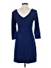 Laundry by Design Solid Blue Casual Dress Size 2 - photo 2