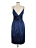 Nicole Miller 100% Polyester Blue Cocktail Dress Size 6 - photo 2