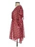 Old Navy 100% Polyester Red Short Sleeve Blouse Size XS - photo 5