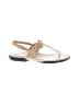 Neiman Marcus Gold Sandals Size 5 1/2 - photo 1