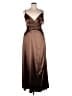 Bari Jay 100% Polyester Solid Brown Cocktail Dress Size 16 - photo 1