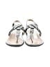 Neiman Marcus Silver Sandals Size 5 1/2 - photo 2