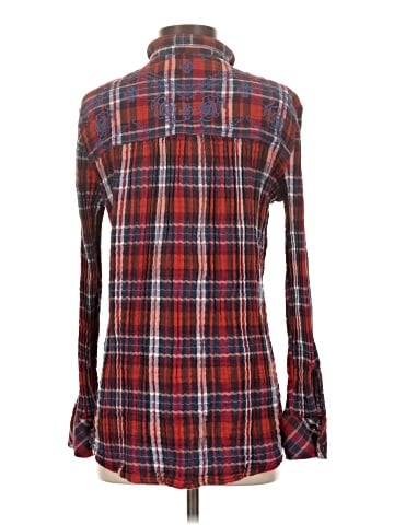 Free People Long Sleeve Button-Down Shirt (view 2)