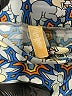 Lularoe Print Blue Active Pants Size Small kids - Medium kids - photo 3