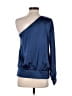 Blaque Label Blue 3/4 Sleeve Blouse Size M - photo 2