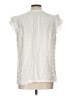 J. McLaughlin Ivory Sleeveless Blouse Size L - photo 2