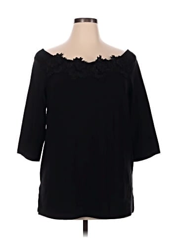 Boston Proper 3/4 Sleeve Top (view 1)