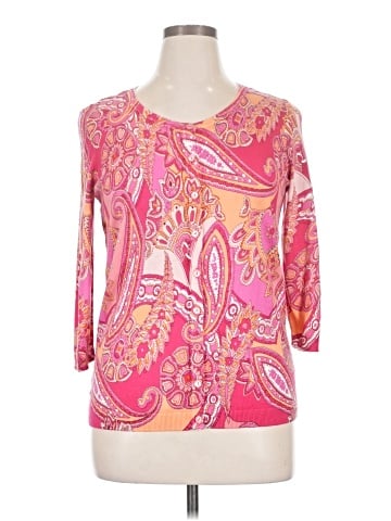 Talbots 3/4 Sleeve Top (view 1)