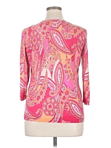 Talbots 3/4 Sleeve Top (view 2)