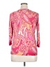 Talbots Pink 3/4 Sleeve Top Size 0X - photo 2