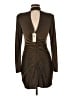 Ramy Brook Metallic Brown Cocktail Dress Size M - photo 2