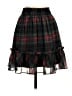 Vineyard Vines 100% Polyester Plaid Black Casual Skirt Size S - photo 1