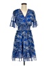 Max Studio Paisley Blue Cocktail Dress Size M - photo 1