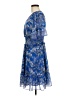 Max Studio Paisley Blue Cocktail Dress Size M - photo 5