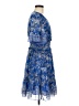 Max Studio Paisley Blue Cocktail Dress Size M - photo 4