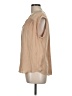 Maison d' Amelie 100% Polyester Tan Sleeveless Blouse Size L - photo 5