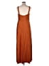 Bari Jay 100% Polyester Solid Orange Brown Casual Dress Size XL - photo 2