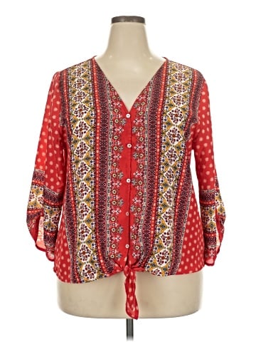 West Kei 3/4 Sleeve Blouse (view 1)