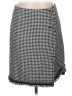Talbots Houndstooth Gray Casual Skirt Size 8 Petite - photo 1