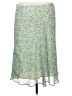Jaclyn Smith 100% Polyester Paisley Green Casual Skirt Size XL - photo 2
