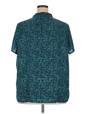 Dana Buchman Short Sleeve Blouse (view 2)