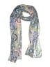 Unbranded Paisley Blue Scarf One size - photo 1