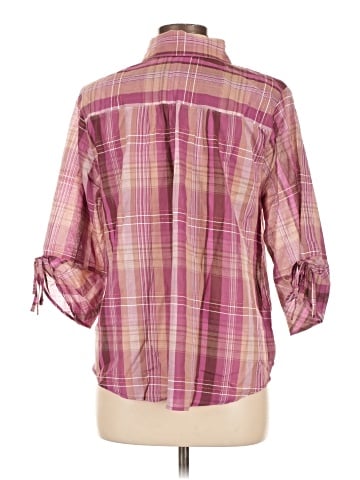 Soft Surroundings 3/4 Sleeve Button-Down Shirt (view 2)