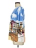 Joseph A. Print Blue Pullover Sweater Size L - photo 5