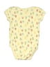 Pact Print Yellow Short Sleeve Onesie Size 0-3 mo - photo 2