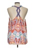 Laundry by Shelli Segal 100% Polyester Orange Tank Top Size L - photo 2