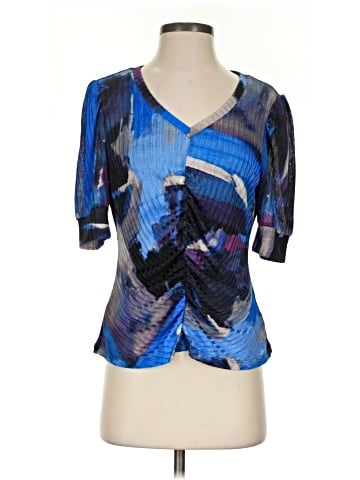 DKNY Short Sleeve Blouse (view 1)