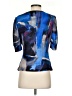 DKNY Blue Short Sleeve Blouse Size S - photo 2