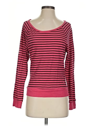 Victoria's Secret Pink 3/4 Sleeve T-Shirt (view 1)