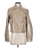 Bagatelle 100% Polyurethane Metallic Silver Jacket Size S - photo 1