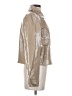 Bagatelle 100% Polyurethane Metallic Silver Jacket Size S - photo 4