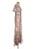 Mac Duggal 100% Polyester Silver Cocktail Dress Size 4 - photo 4