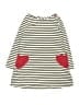 Hanna Andersson 100% Cotton Hearts Ivory Dress Size 6 - 7 - photo 1