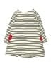 Hanna Andersson 100% Cotton Hearts Ivory Dress Size 6 - 7 - photo 2