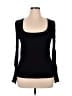 BCBGMAXAZRIA Black Long Sleeve Top Size XL - photo 1