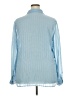 Liz Baker 100% Polyester Blue Long Sleeve Blouse Size 20 (tall) - photo 2