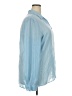 Liz Baker 100% Polyester Blue Long Sleeve Blouse Size 20 (tall) - photo 4