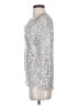 CeCe Silver 3/4 Sleeve T-Shirt Size S - photo 5
