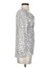 CeCe Silver 3/4 Sleeve T-Shirt Size S - photo 4