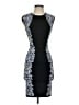 BCBGMAXAZRIA Graphic Blue Cocktail Dress Size XS - photo 1