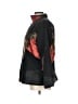 Chico's 100% Polyester Print Black Track Jacket Size Lg (2) - photo 5