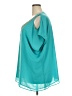 IMAN 100% Polyester Teal Short Sleeve Blouse Size 3X - photo 5